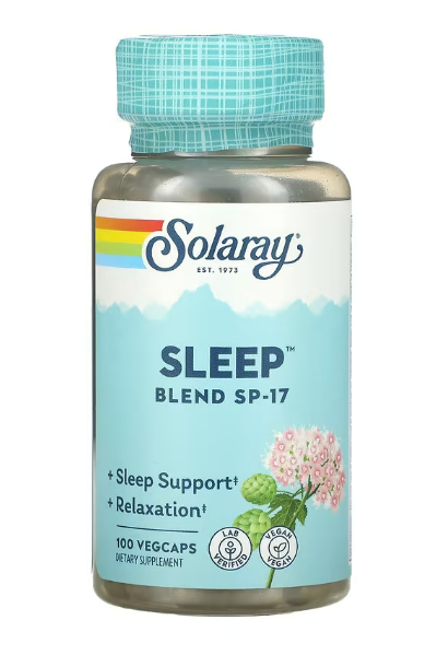 olaray促睡眠混合物SP-17，100粒素食膠囊