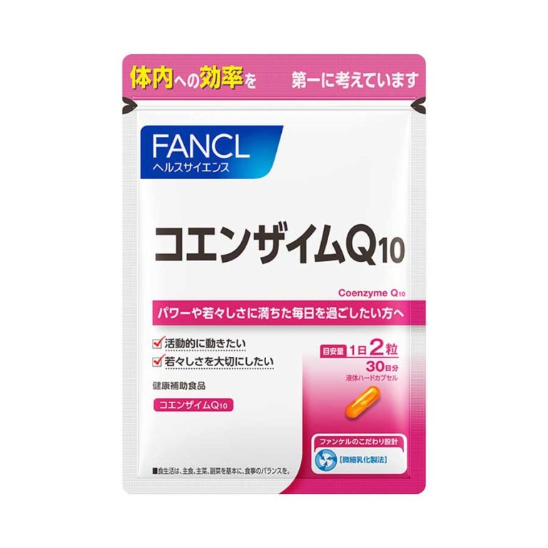 Fancl芳珂抗氧化營養輔酶Q10膠囊產品圖