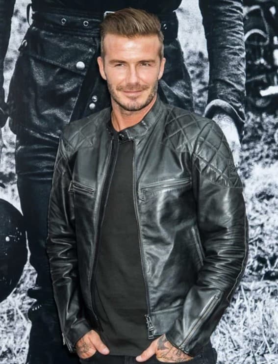 Racer Jacket是球星Beckham最愛的皮褸款式