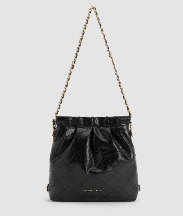 CHARLES & KEITH 潮流鏈條斜挎包